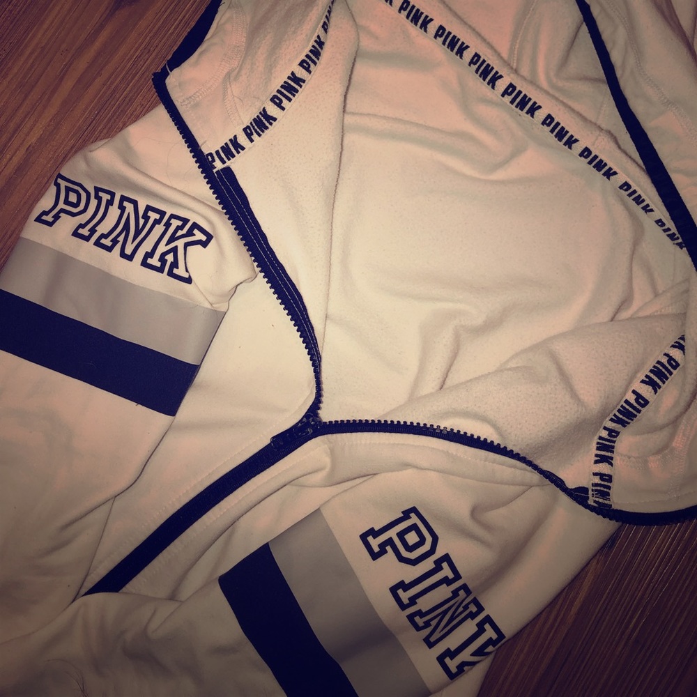 Hoodie from pink